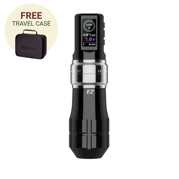 EZ P3 Pro Gloss Grey Wireless Battery Pen Machine