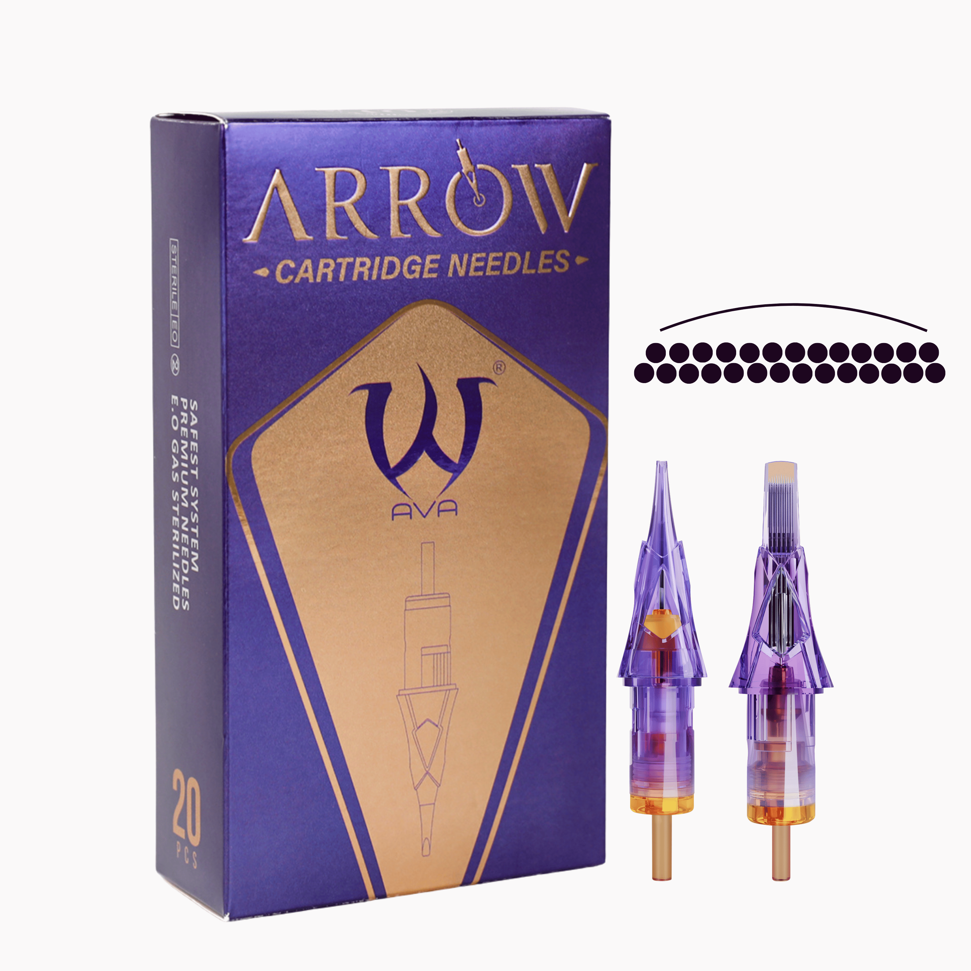 Ava Arrow 27 Curved Magnums Cartridges