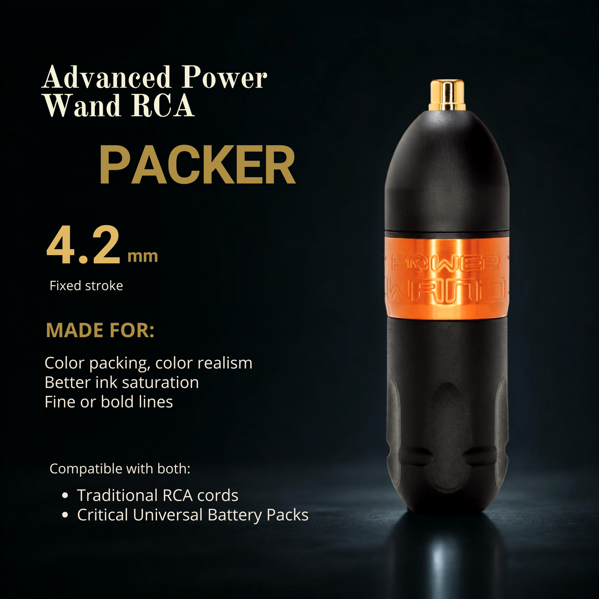 Bishop x Critical V2 Advanced Power Wand RCA Only Pen Machine