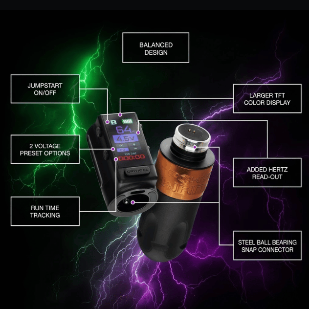 Bishop x Critical V2 Advanced Power Wand Full Set Pen Machine
