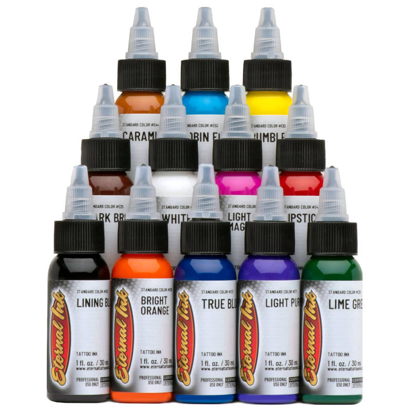 Eternal 12 Colour Sample Ink Set