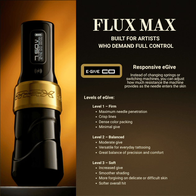FK Irons Gold Stealth Flux Max Wireless Pen Machine
