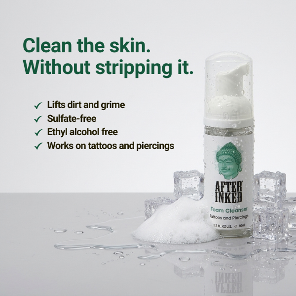 After Inked Ink Seal Foam Cleanser