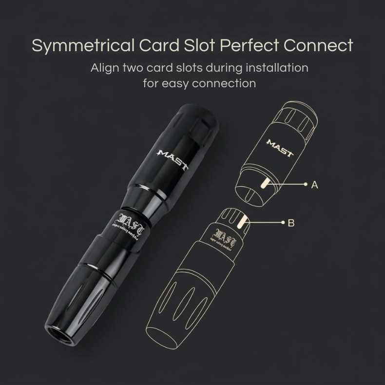 Mast Tour Black Wireless Pen System
