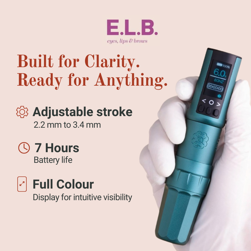 Microbeau Cascade Blue E.L.B Adjustable Stroke Pen Machine