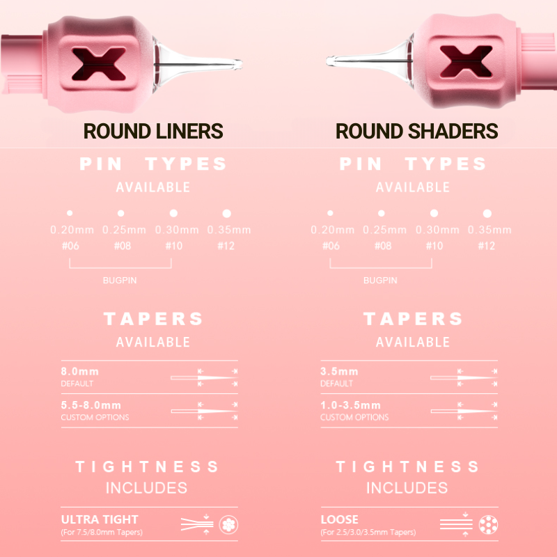 Ozer X Bold 9 Round Liner Cartridges