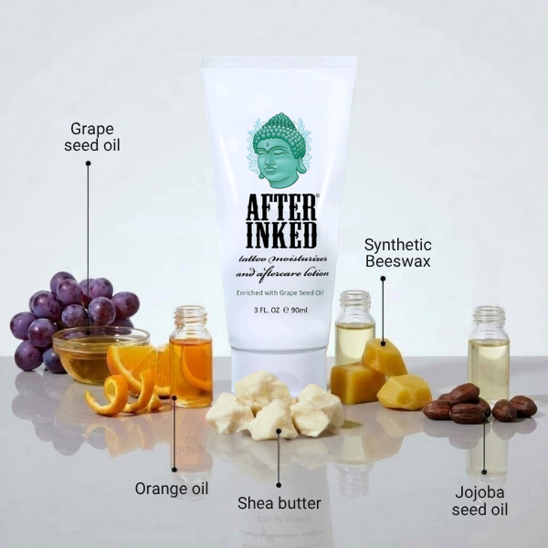 After Inked Tattoo Lotion and Foam Wash Aftercare Bundle