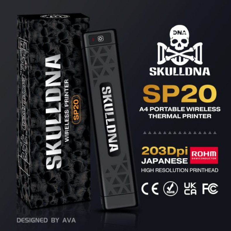 SkullDNA SP20 Wireless Printer