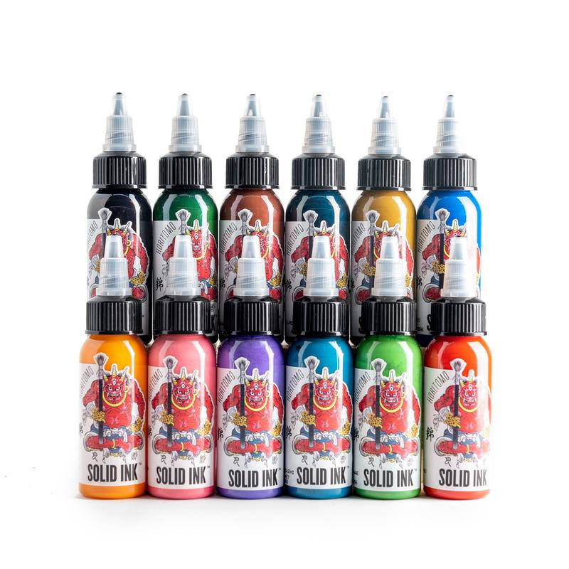 Solid Ink 12 Bottle Horitomo Ink Set