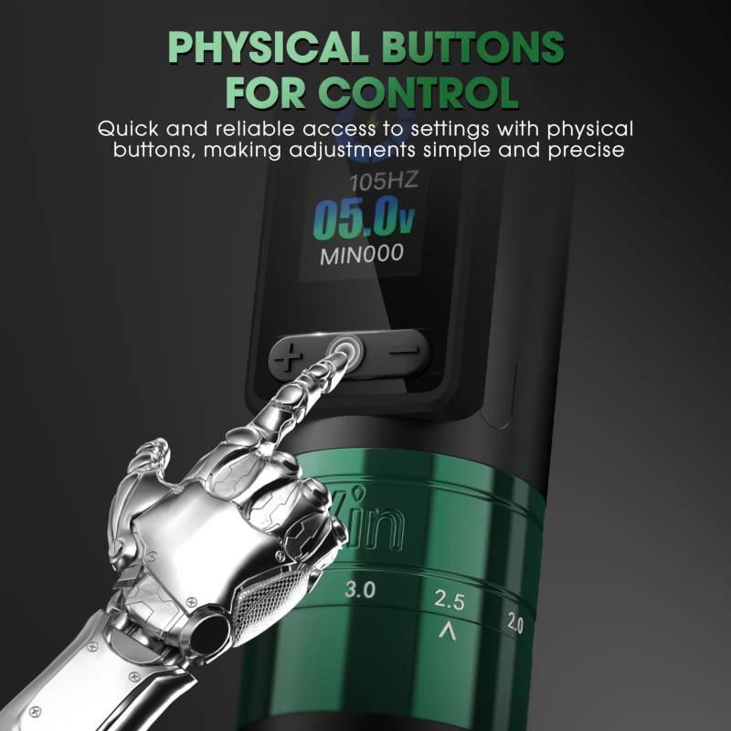 Inkin Green Inferno Adjustable Pen Machine