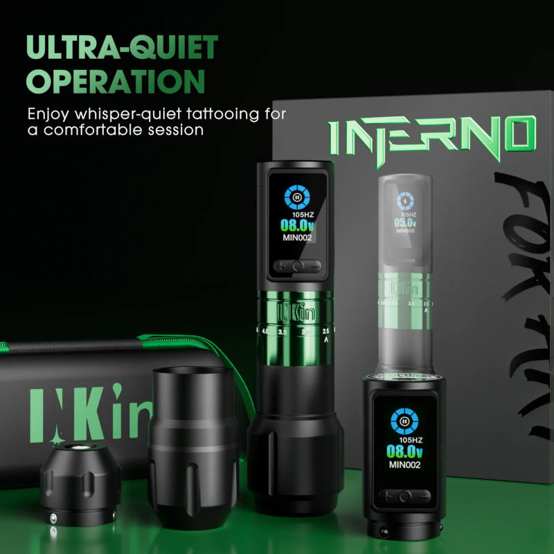 Inkin Green Inferno Adjustable Pen Machine