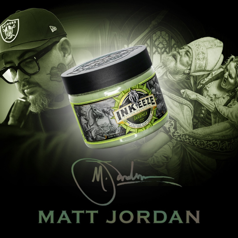 Ink-Eeze x Matt Jordan Taramea Vegan Tattoo Glide 6oz