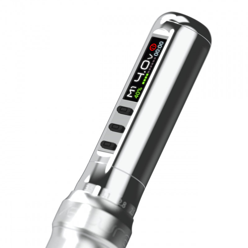 Kwadron Silver Velure Pen Machine