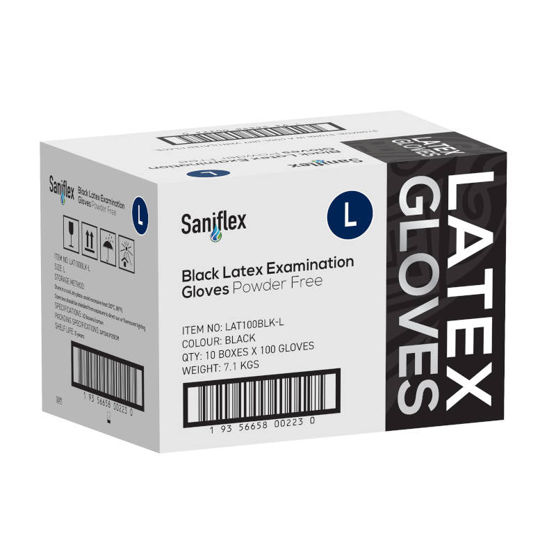 Saniflex Latex Gloves