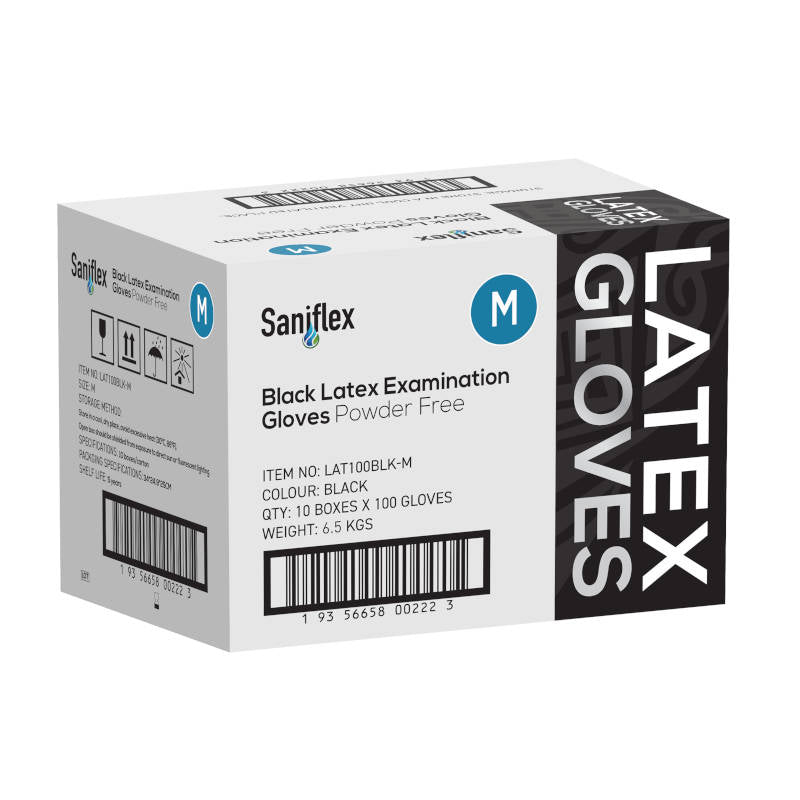 Saniflex Latex Gloves