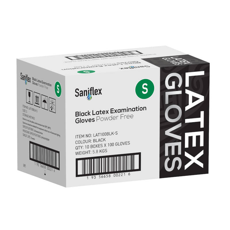 Saniflex Latex Gloves