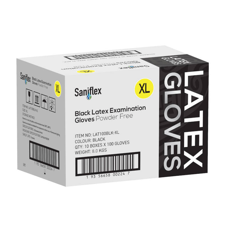 Saniflex Latex Gloves