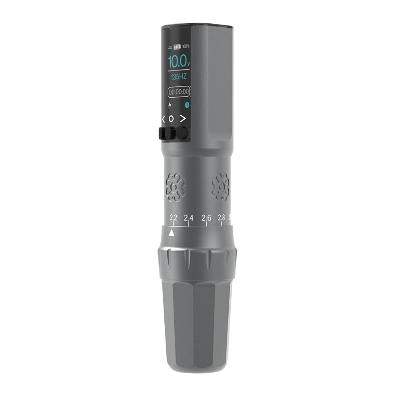 Microbeau Smoky Quartz E.L.B Adjustable Stroke Pen Machine