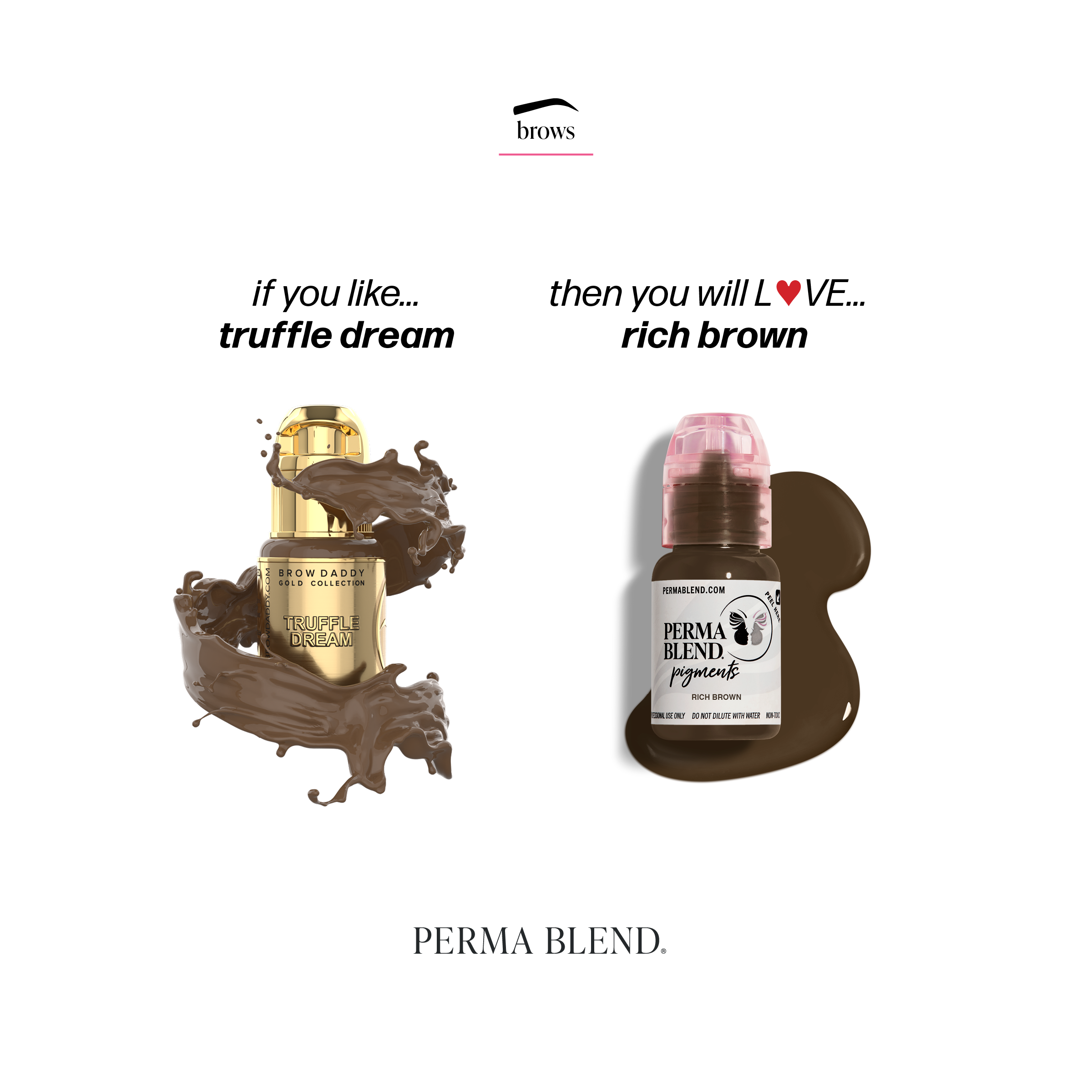 Perma Blend Rich Brown Pigment