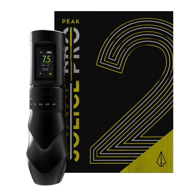 Peak Solice Matte Black Pro V2 Pen Machine