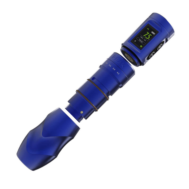 Peak Solice Matte Blue Pro V2 Pen Machine