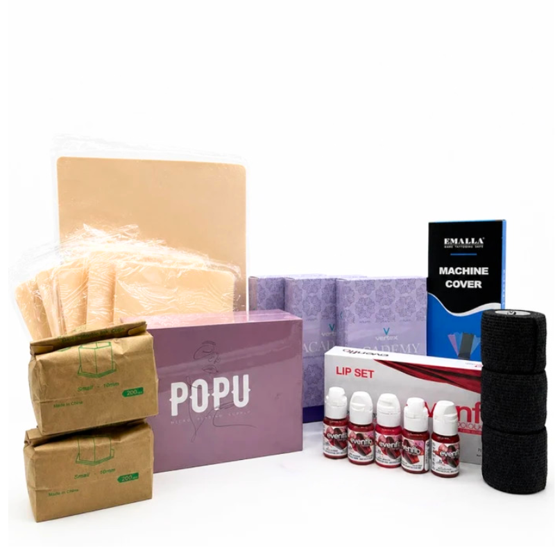 Popu Diva PMU Pen Machine Lips Apprentice Set