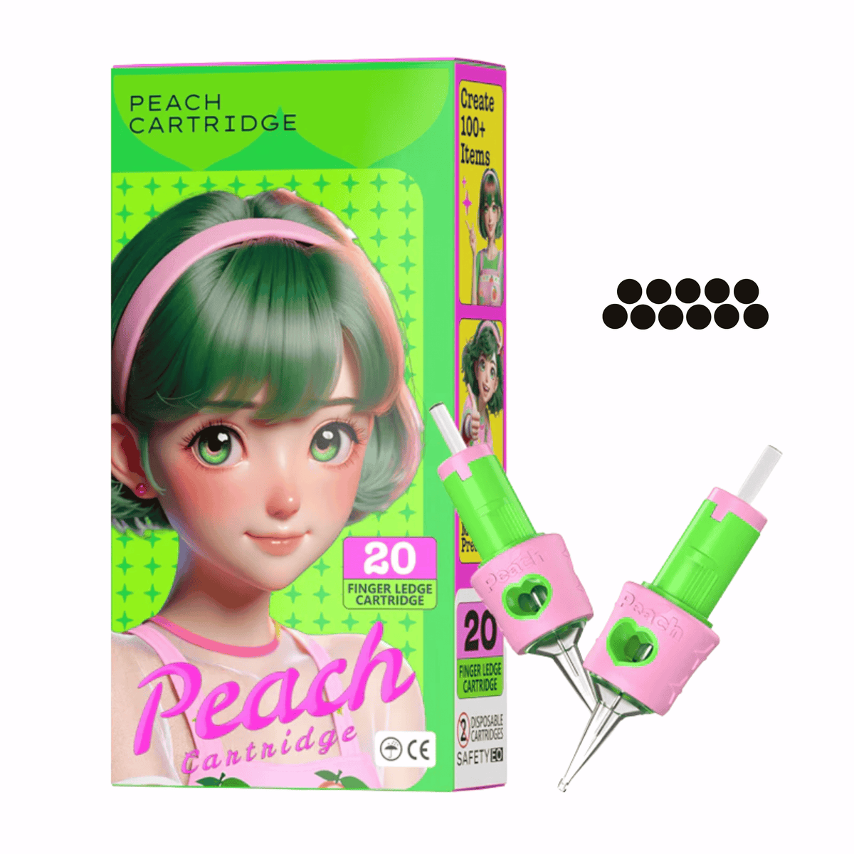 Peach 11 Magnum Cartridges