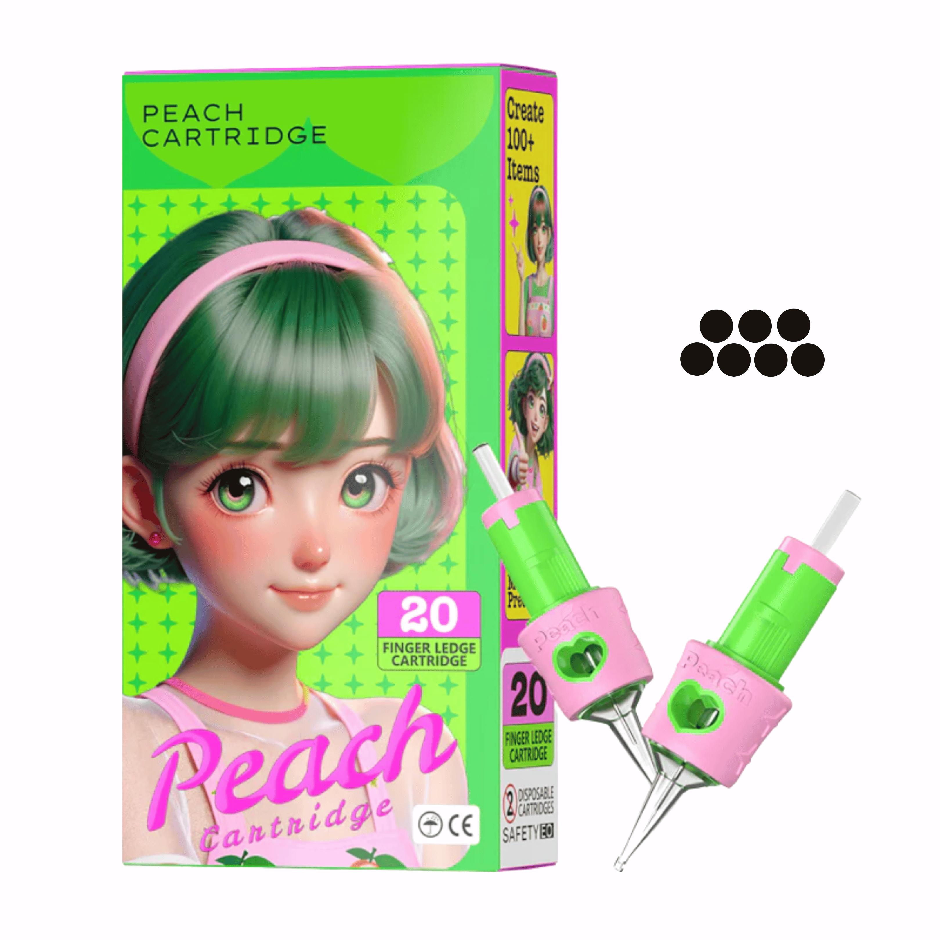 Peach 7 Magnum Cartridges