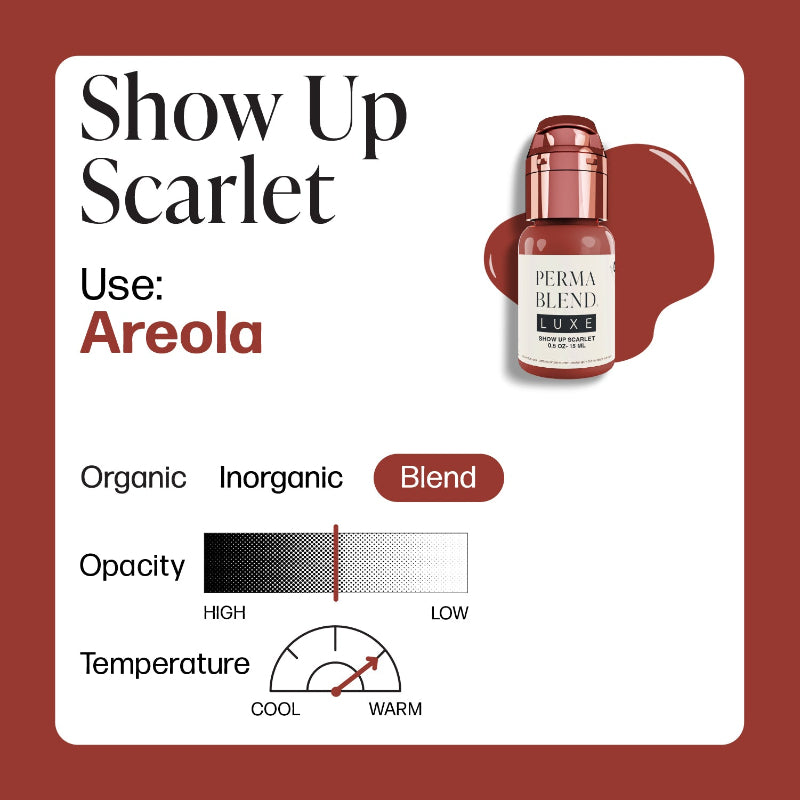 Perma Blend Luxe Unstoppable Show up Scarlet Pigment