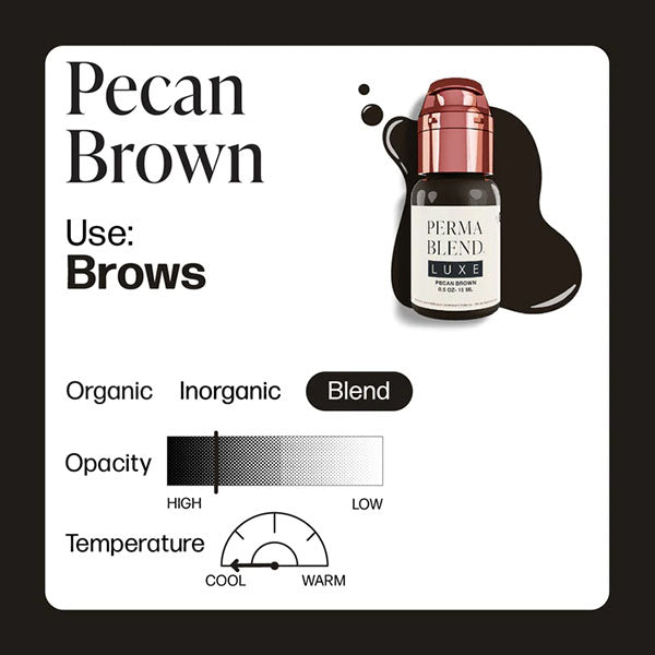 Perma Blend Luxe Pecan Brown Pigment