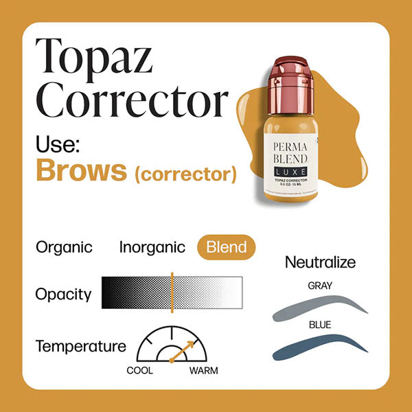 Perma Blend Luxe Topaz Corrector Pigment