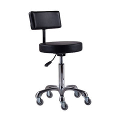 SFA Black Hobart Stool With Back
