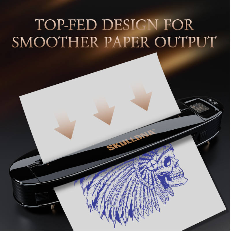 Skull DNA SP30 Thermal Printer and Premium Stencil Paper Bundle