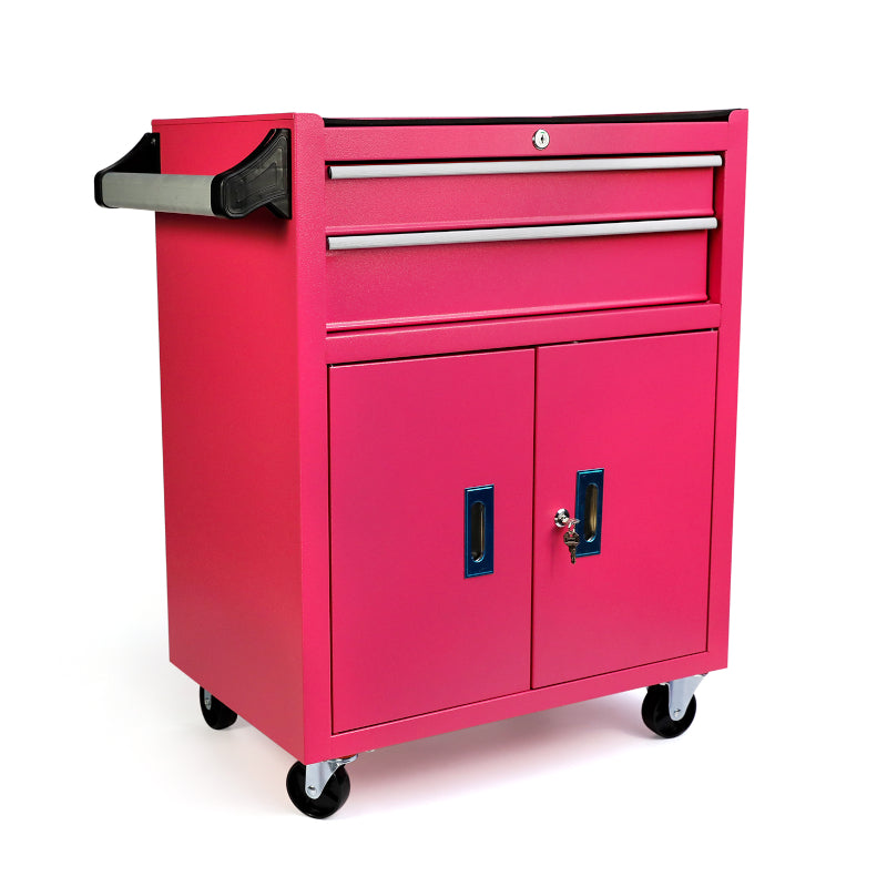 Deluxe Pink Cabinet Workstation