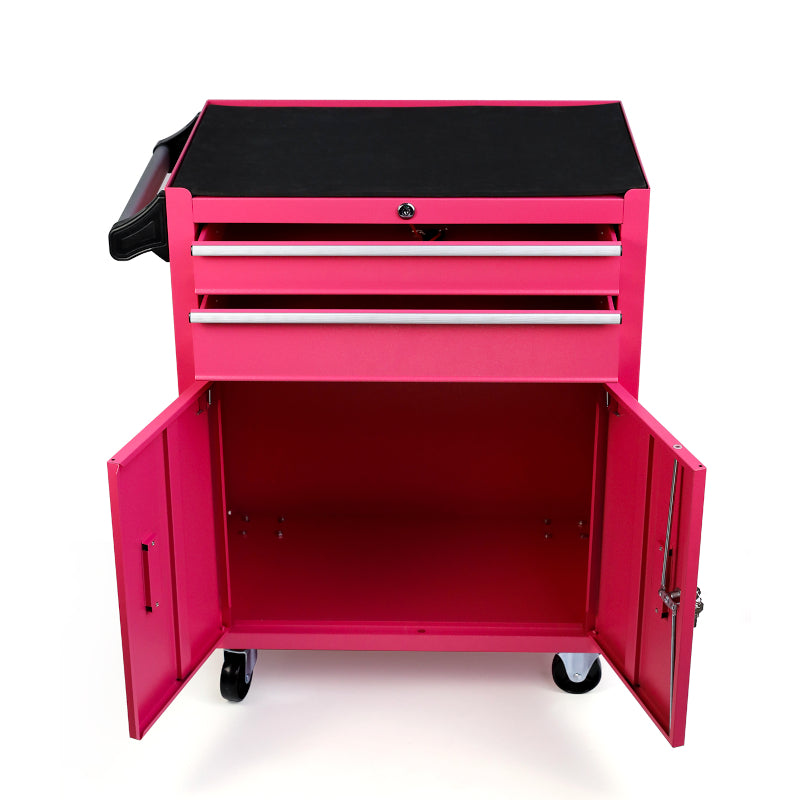Deluxe Pink Cabinet Workstation