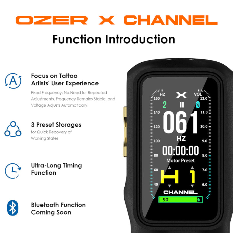 Ozer x Channel Blue Pen Machine
