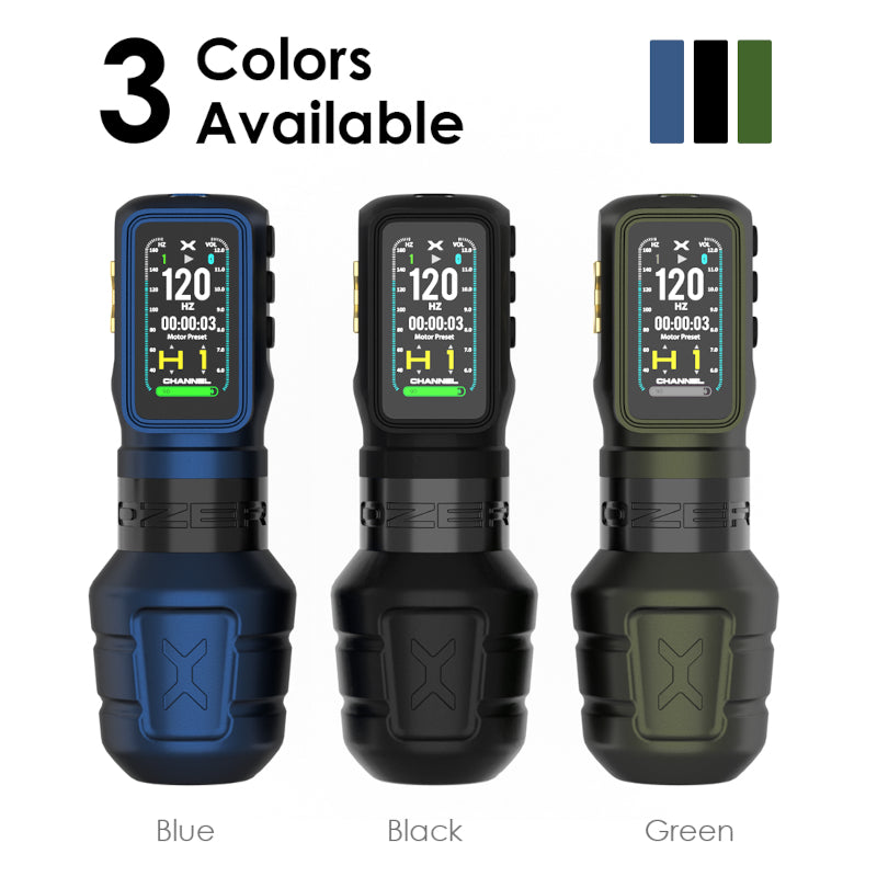 Ozer x Channel Blue Pen Machine