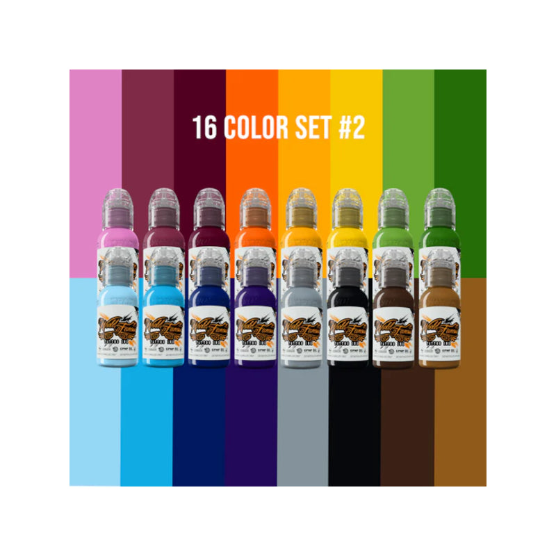 World Famous 16 Colour Set #2 1oz
