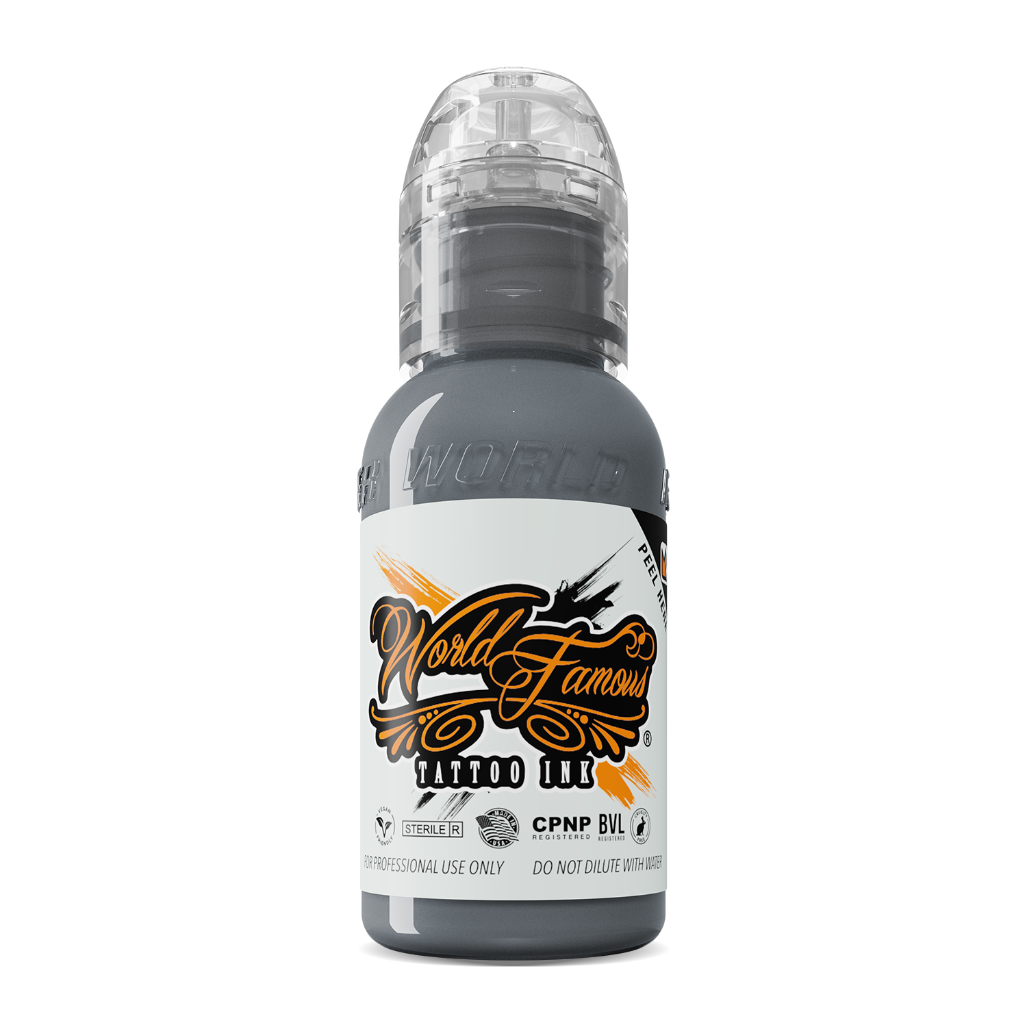 World Famous Battleship Grey Ink