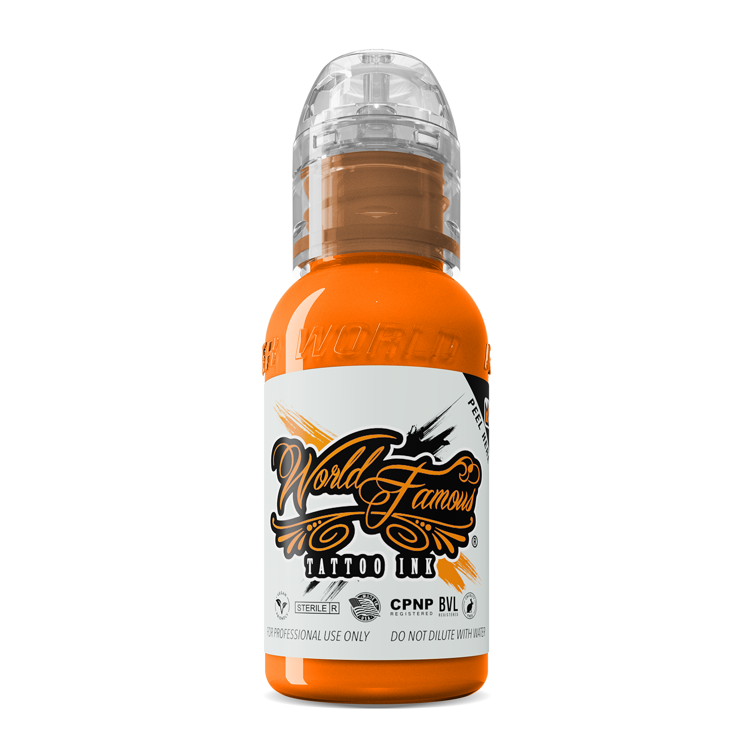 World Famous Acropolis Orange Ink