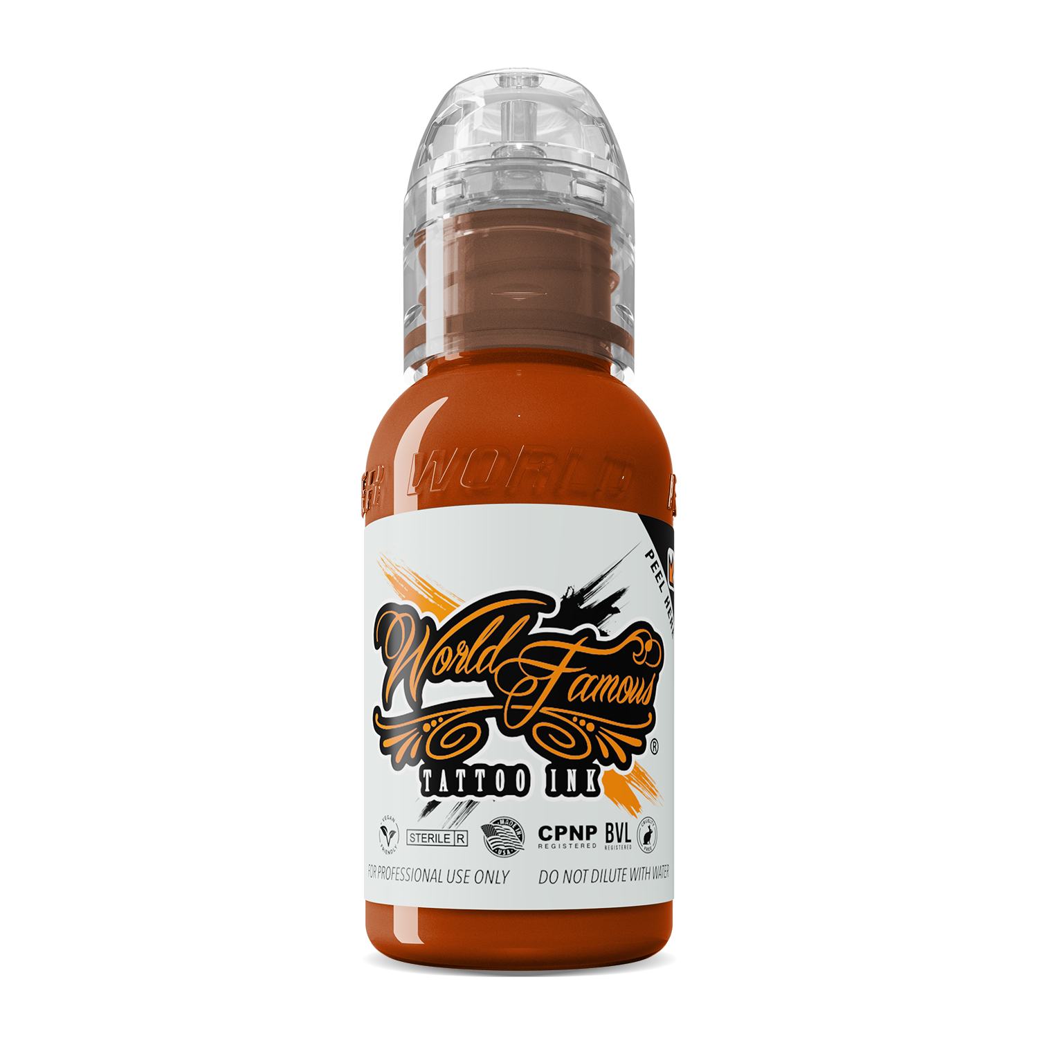 World Famous Burnt Orange Ink 1oz