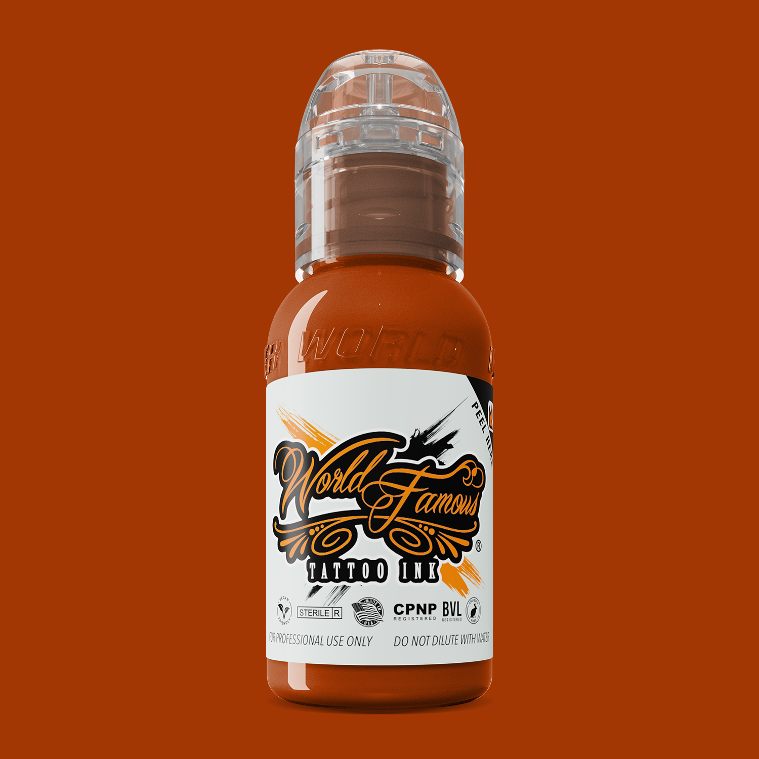 World Famous Burnt Orange Ink 1oz