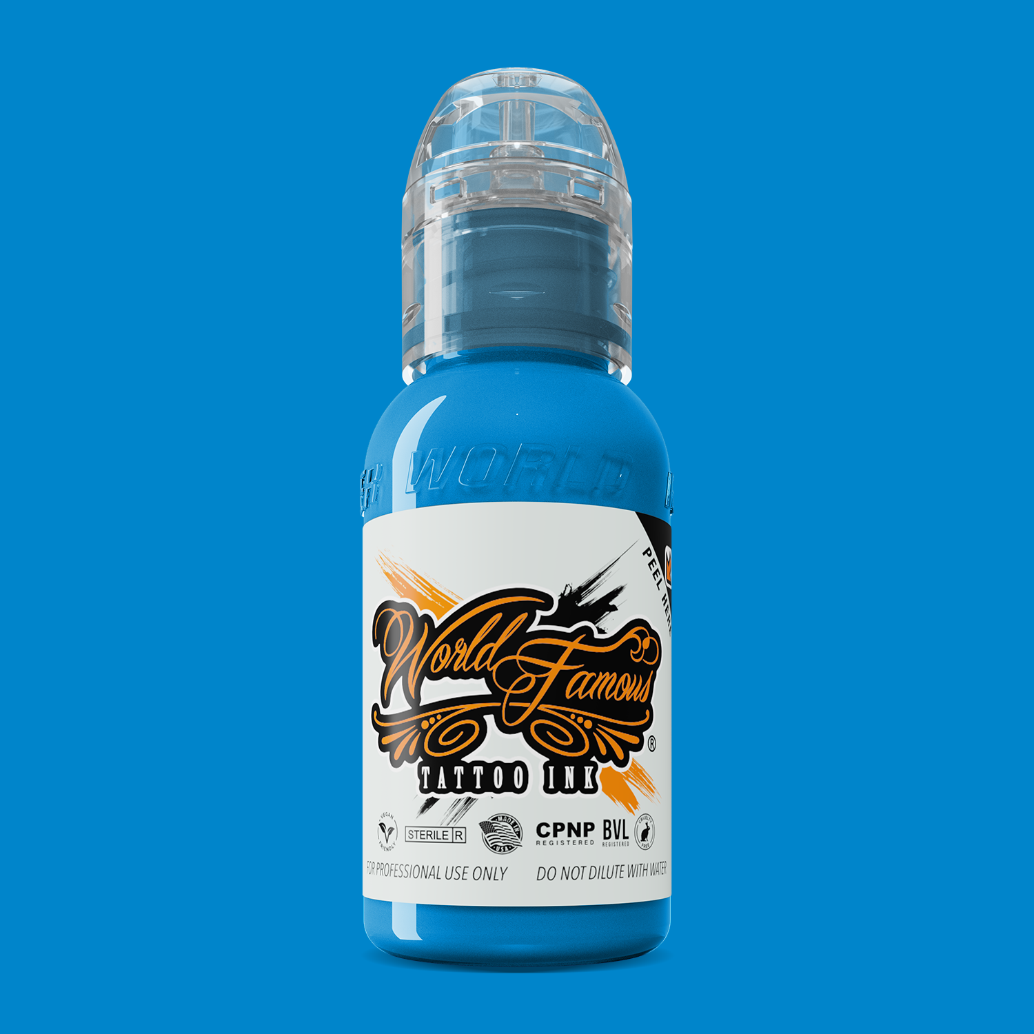 World Famous Donatello Blue Ink