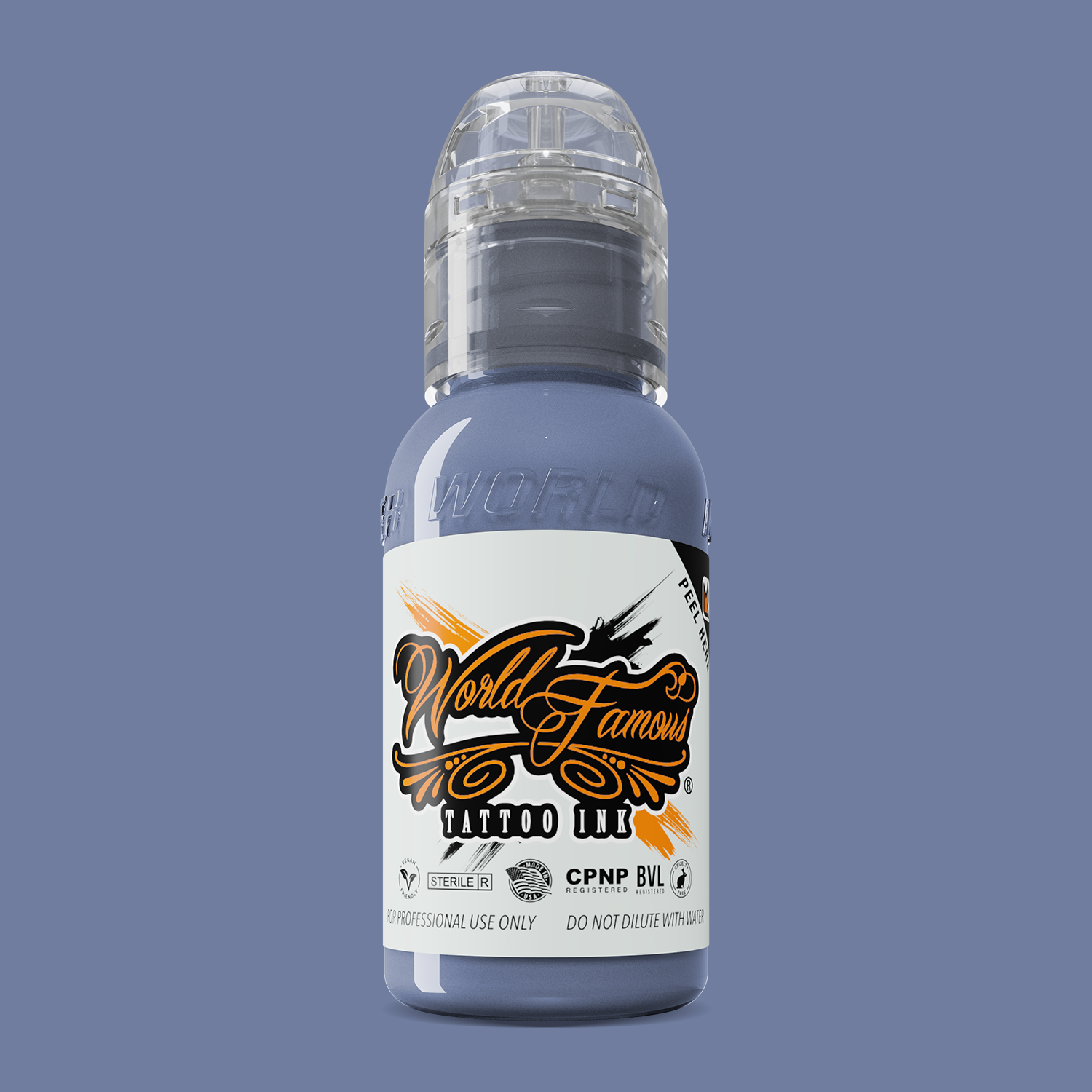 World Famous Valhalla Portrait Freya Purple Ink