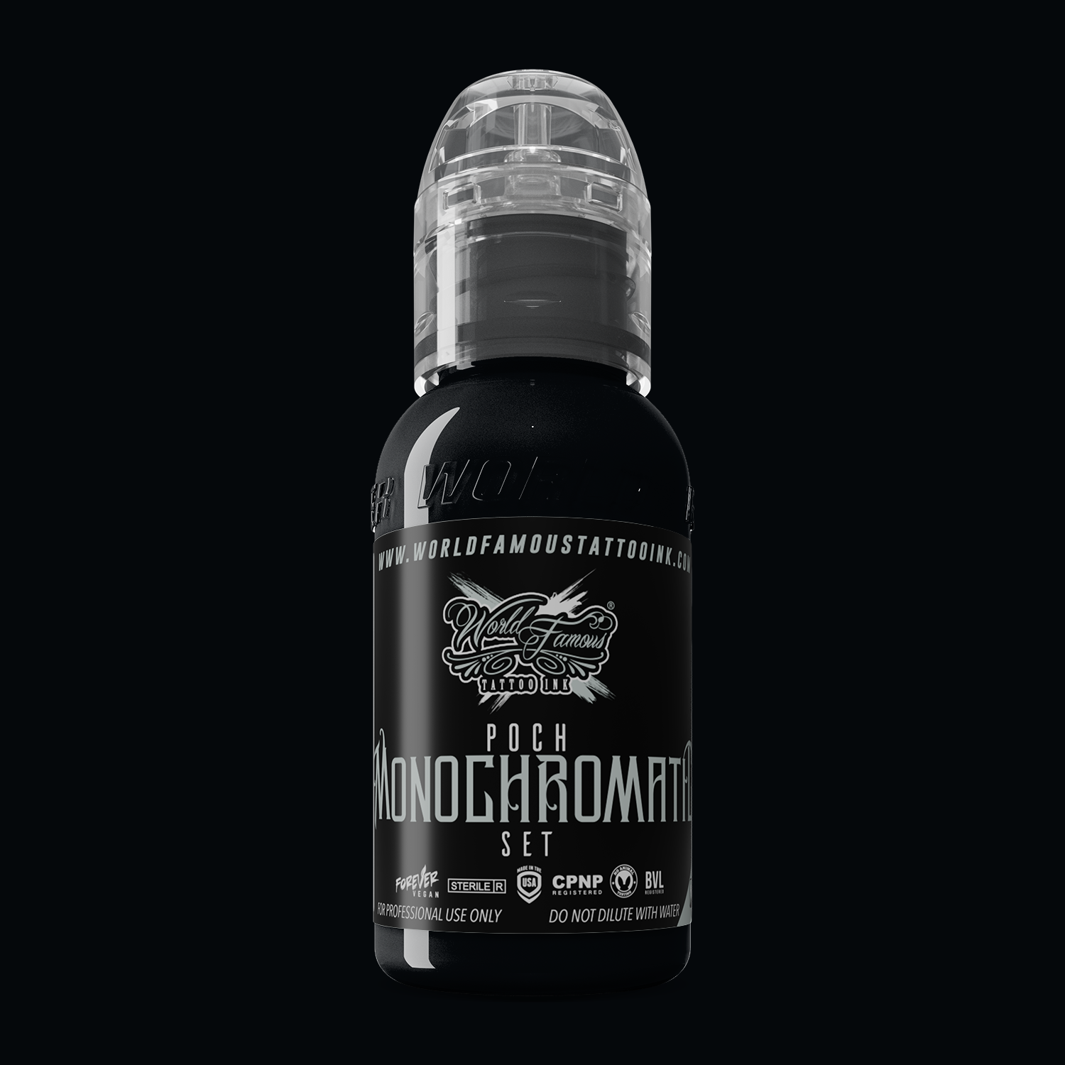 World Famous Poch Monochromatic 4B Ink *Clearance*