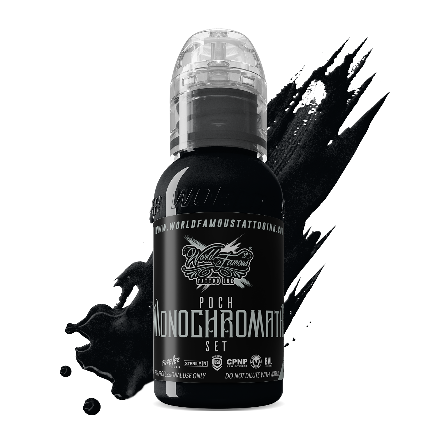 World Famous Poch Monochromatic 4B Ink *Clearance*
