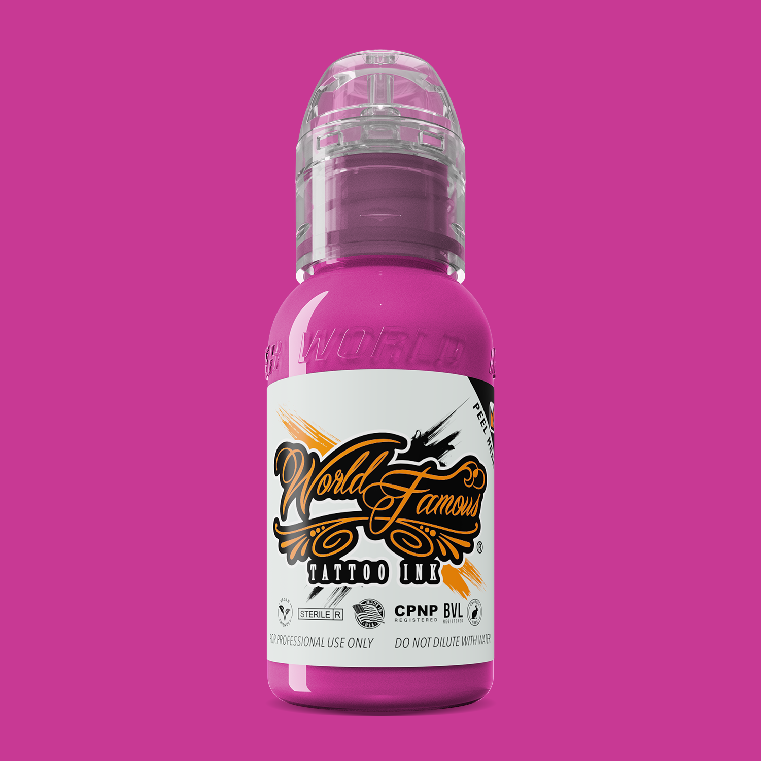 World Famous Rushmore Magenta Ink