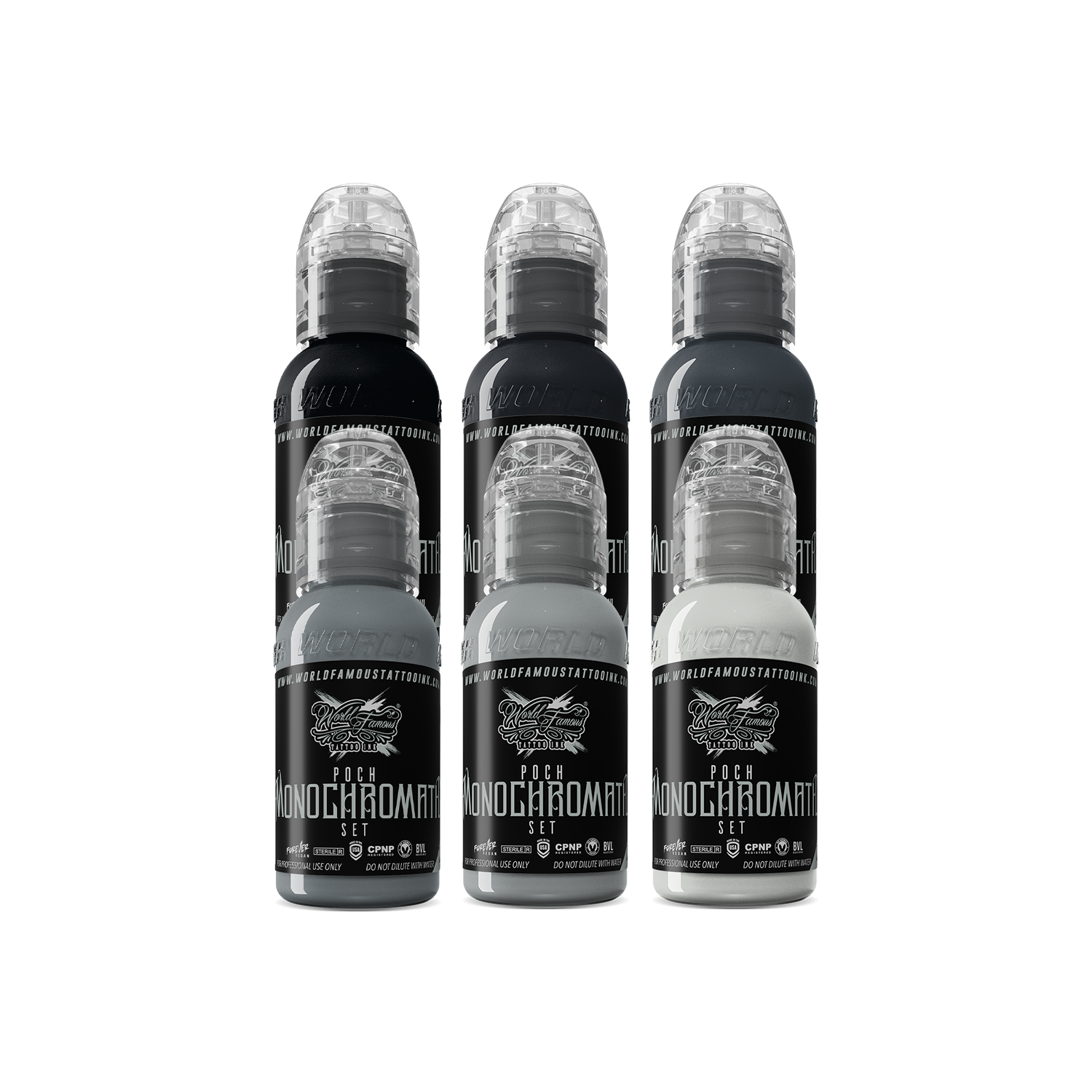 World Famous Poch Monochromatic Set