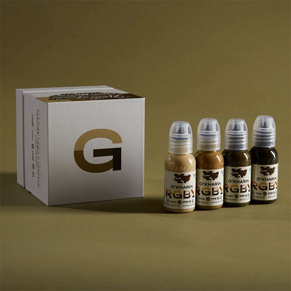 World Famous Sasha O'Kharin RGBY Skin Tone Set 1oz