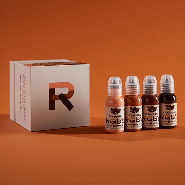 World Famous Sasha O'Kharin RGBY Skin Tone Set 1oz
